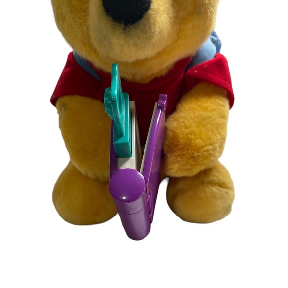 Pooh Story Reader Toy Talking 12” Plush Winnie the Pooh Bear - Picture 12 of 13